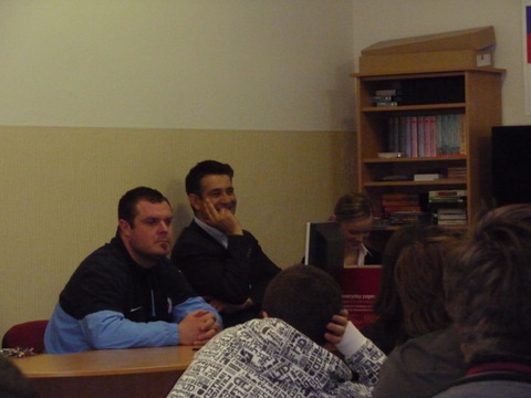 Návšteva cyperského veľvyslanca v našej škole - projekt Svet v Bratislave